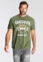 Man's World T-shirt Korte mouwen bedrukt ronde hals van katoen - Thumbnail 2