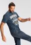 Man's World T-shirt Korte mouwen bedrukt ronde hals van katoen - Thumbnail 3
