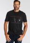 Man's World T-shirt Korte mouw met print ronde hals van katoen ook in grote maten - Thumbnail 2