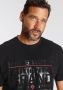 Man's World T-shirt Korte mouw met print ronde hals van katoen ook in grote maten - Thumbnail 4