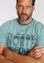 Man's World T-shirt Korte mouw casual pasvorm met coole print ronde hals - Thumbnail 3