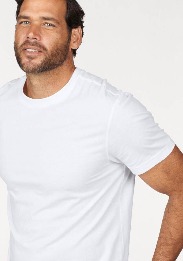 Man's World T-shirt Korte mouwen normale pasvorm van katoen in 3-pack (3-delig Set van 3)