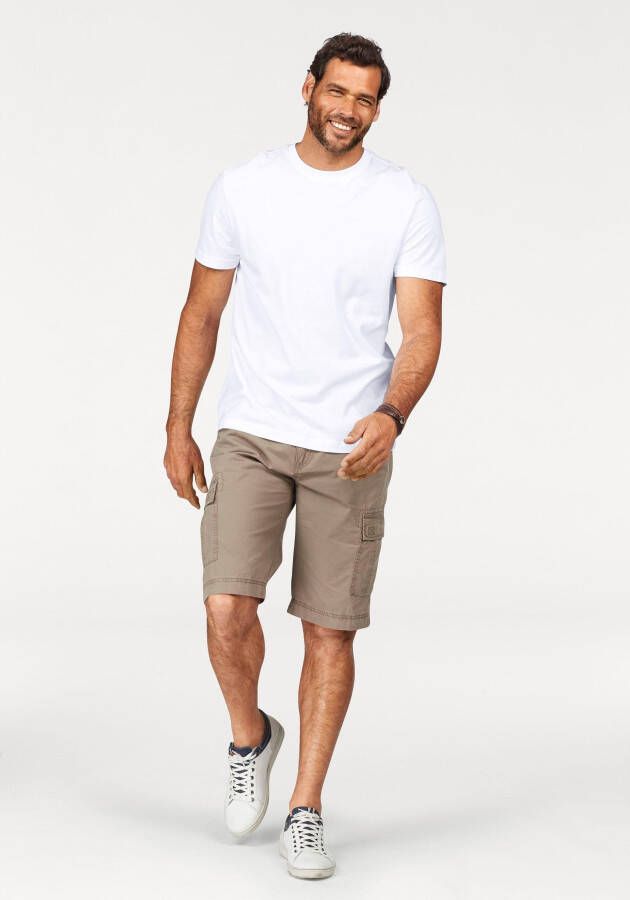 Man's World T-shirt Korte mouwen normale pasvorm van katoen in 3-pack (3-delig Set van 3)
