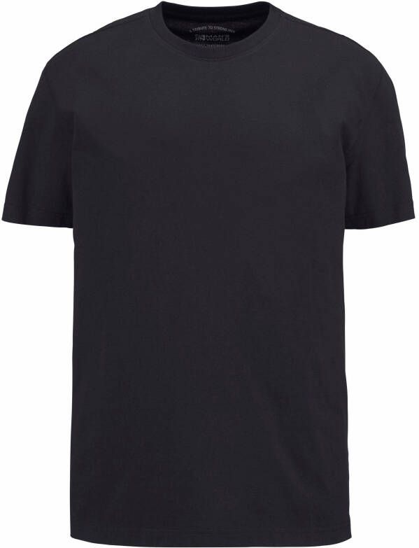 Man's World T-shirt Korte mouwen normale pasvorm van katoen in 3-pack (3-delig Set van 3)
