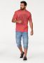 Man's World Shirt met ronde hals korte mouwen casual pasvorm bedrukt ronde hals - Thumbnail 4