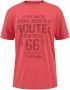 Man's World Shirt met ronde hals korte mouwen casual pasvorm bedrukt ronde hals - Thumbnail 5