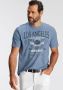 Man's World T-shirt Korte mouwen met print ronde hals van katoen - Thumbnail 4