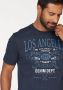Man's World T-shirt Korte mouwen met print ronde hals van katoen - Thumbnail 3