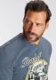 Man's World T-shirt Korte mouwen gemêleerd ronde hals van single jersey - Thumbnail 3