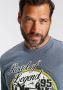 Man's World T-shirt Korte mouwen gemêleerd ronde hals van single jersey - Thumbnail 4