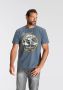 Man's World T-shirt Korte mouwen gemêleerd ronde hals van single jersey - Thumbnail 5