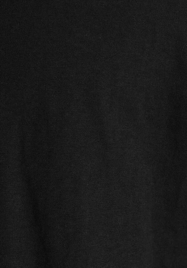 Man's World Shirt met ronde hals Korte mouwen regular fit effen ronde hals van katoen (5-delig Set van 5)