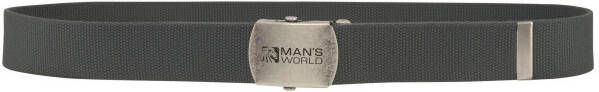Man's World Stoffen riem Met koppelgesp textielen bandceintuur
