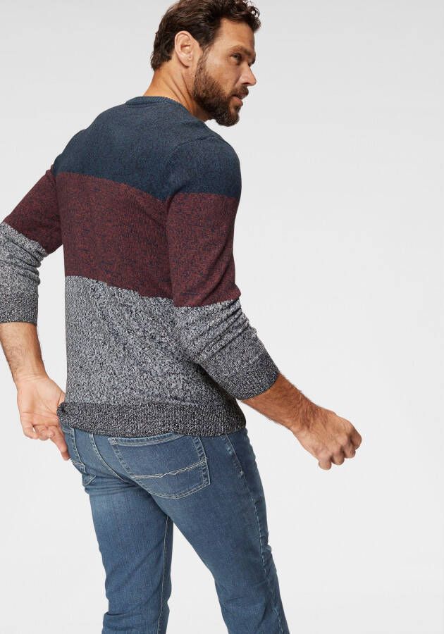 Man's World Trui met ronde hals Tot XL