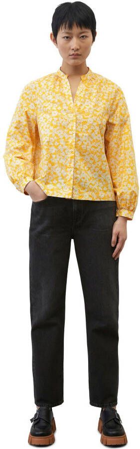 Marc O'Polo Gedessineerde blouse met staand kraagje