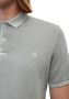 Marc O'Polo Short sleeve polo shirt in piqué fabric Grijs Heren - Thumbnail 6