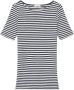 Marc O'Polo T-shirt met streepmotief - Thumbnail 8