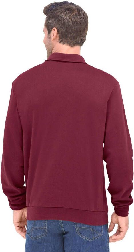 Marco Donati Poloshirt Shirt met lange mouwen (1-delig)