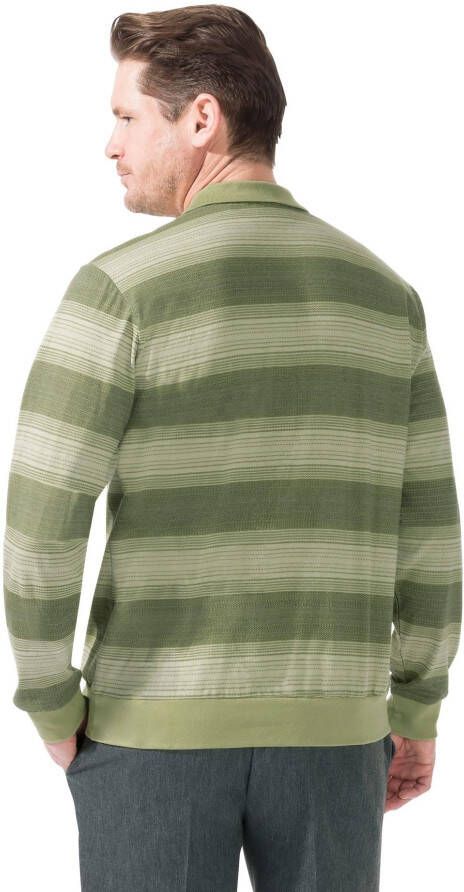 Marco Donati Poloshirt Shirt met lange mouwen (1-delig)