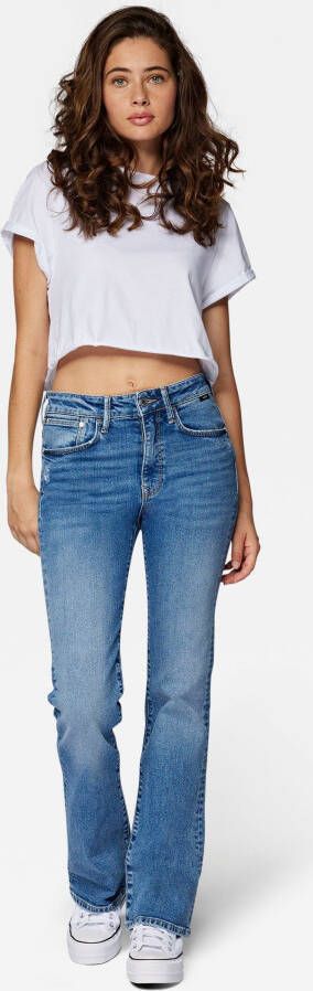Mavi Jeans Bootcut jeans Maria perfecte pasvorm door stretch-denim