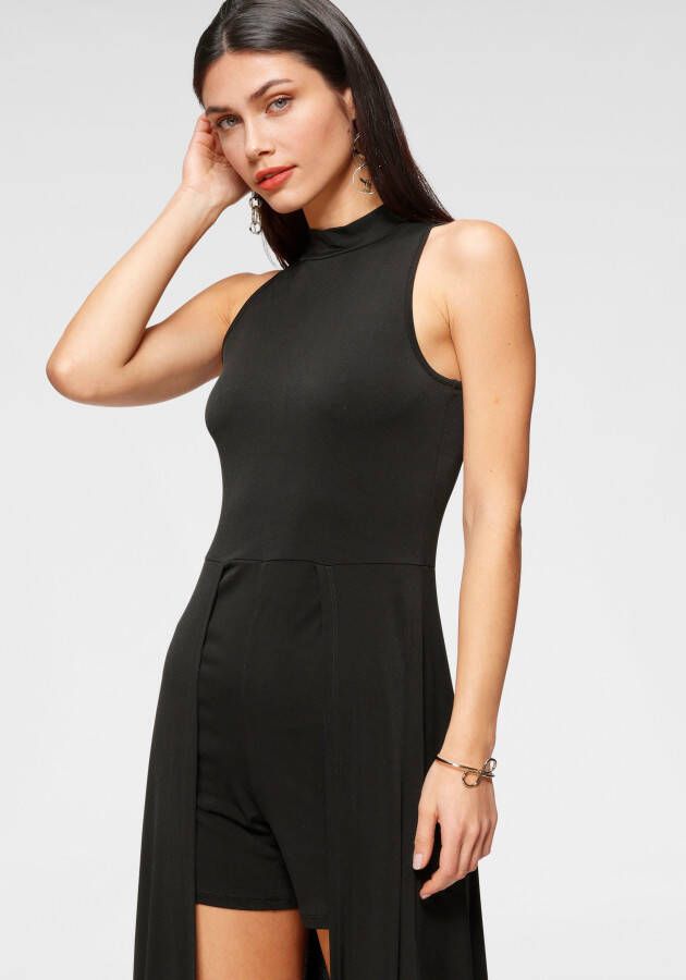 Melrose Jumpsuit met aangezette rok in 2-in-1 look