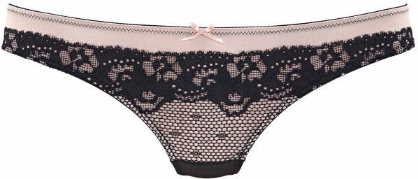 Melrose Set: push-up bh dessous (set 2-delig Met string)