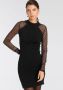 Melrose Gebreide jurk in mini-lengte sportief-elegante stijl van fijn breiwerk lange mouwen - Thumbnail 3