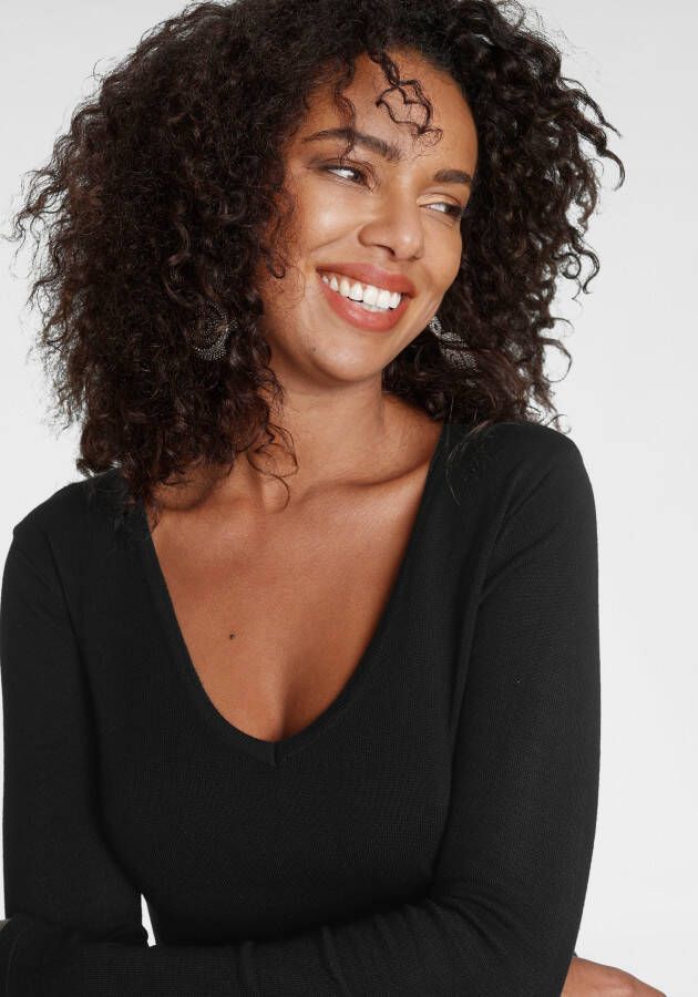 Melrose Gebreide jurk voor elegante gelegenheden mini-lengte feminin gesneden