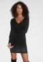 Melrose Gebreide jurk voor elegante gelegenheden mini-lengte feminin gesneden - Thumbnail 8