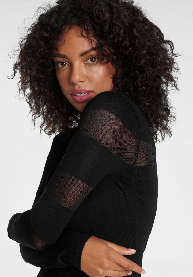 Melrose Vest met transparante strepen