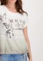 Monari Shirt met ronde hals met kleurverloop en glanzende folieprint - Thumbnail 4