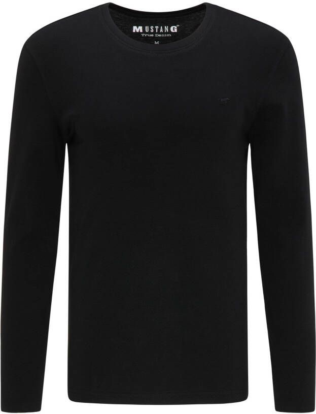 Mustang Shirt met lange mouwen Style Anton B Basic