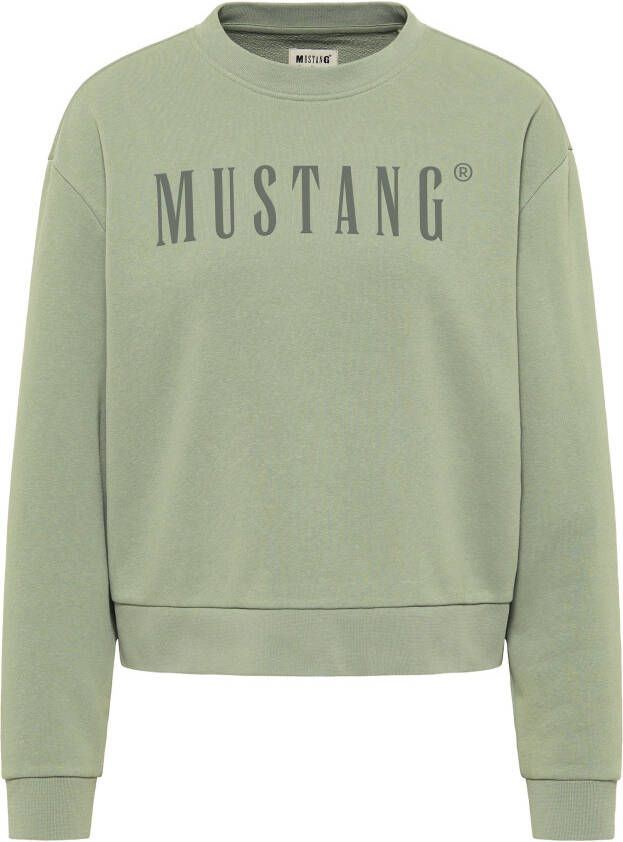 Mustang Sweatshirt Style Bea C Logo Print