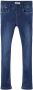 Name it KIDS skinny jeans NKFPOLLY dark blue denim Blauw Effen 104 - Thumbnail 7