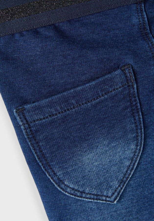 Name it MINI slim fit jeans NMFSALLI Blauw Meisjes Jog denim Effen 104 - Foto 2