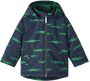 Name it MINI gewatteerde winterjas NKMMAX van gerecycled polyester donkerblauw groen 116 - Thumbnail 2