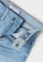 Name it KIDS slim fit jeans bermuda NKMSOFUS light denim short Blauw Jongens Stretchdenim 110 - Thumbnail 6
