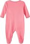 Name it BABY pyjama NBFNIGHTSUIT set van 2 roze wit Onesie Meisjes Biologisch katoen Ronde hals 62 - Thumbnail 3