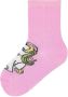 Name it MINI sokken NMFNAOMLI met prints set van 3 zwart roze Meisjes Katoen 19 21 - Thumbnail 4