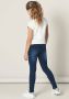 Name it KIDS skinny fit jeans NKFPOLLY dark denim Blauw Meisjes Stretchdenim (duurzaam) 110 - Thumbnail 8