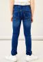Name it KIDS slim fit jeans NKMSILAS dark blue denim Blauw Jongens Jog denim 164 - Thumbnail 7