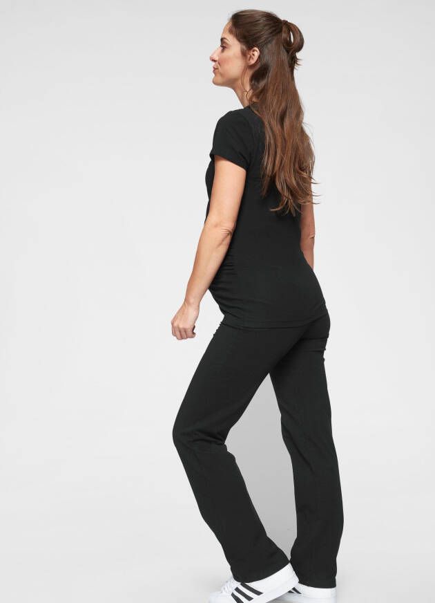 Neun Monate Zwangerschapsset 2-delig set T-shirt + leggings voor zwangerschap en borstvoeding (set 2-delig)