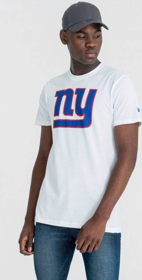 New era NY Giants Team Logo Tee Shirt White Heren