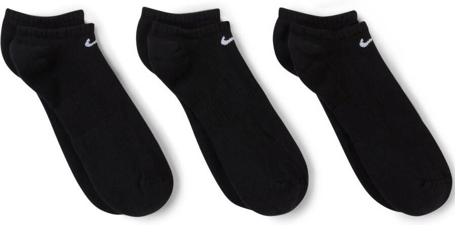 Nike Functionele sokken EVERYDAY CUSHIONED TRAINING NO-SHOW (set 3 paar)