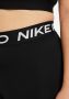 Nike Training Pro Plus Size Legging Dames Black White- Dames Black White - Thumbnail 2
