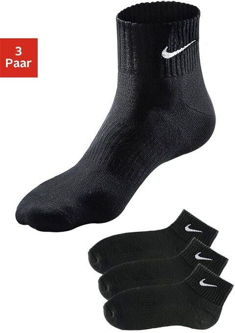 Nike Korte sokken met zacht frotté (3 paar)