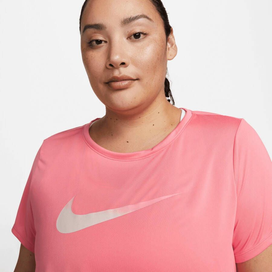 Nike Runningshirt One Dri-FIT Swoosh Women's Short-Sleeved Top (Plus)