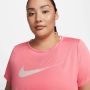 Nike Runningshirt One Dri-FIT Swoosh Women's Short-Sleeved Top (Plus) - Thumbnail 3