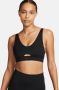 Nike Sport-bh Dri-FIT Indy Women's Medium-Support Padded Plunge Cutout Sports Bra - Thumbnail 2