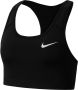 Nike dri-fit swoosh band non-padded medium-impact sportbh zwart dames - Thumbnail 7